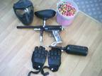 Zxs Paintball Gun High Power Plus Balls Helmet Gloves