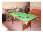 Snooker/pool table. Folding snooker/pool....