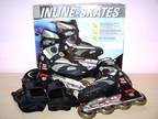 LA SPORTS Inline Roller Skates Size 3-4 Boxed/Mint Cond