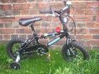 Gt 12&Quot Boys Bmx,  Gt Machmini Boys Black Bmx.....